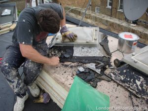 Cleaning Tar From Skylights