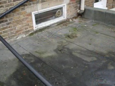 New Mineral Felt Roof