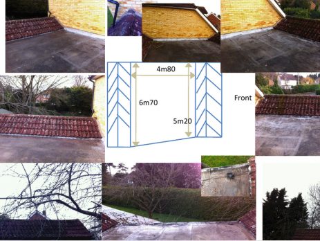 Old Mineral Felt Roof